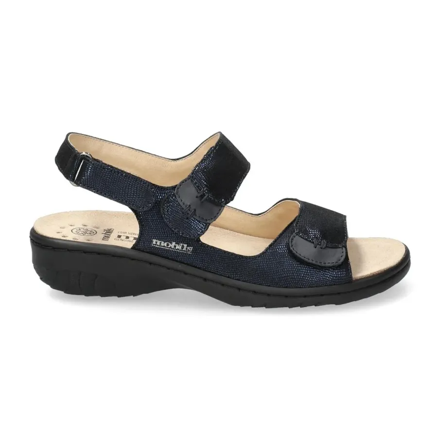 Mobils Getha Navy | Sandalia con plantilla extraíble