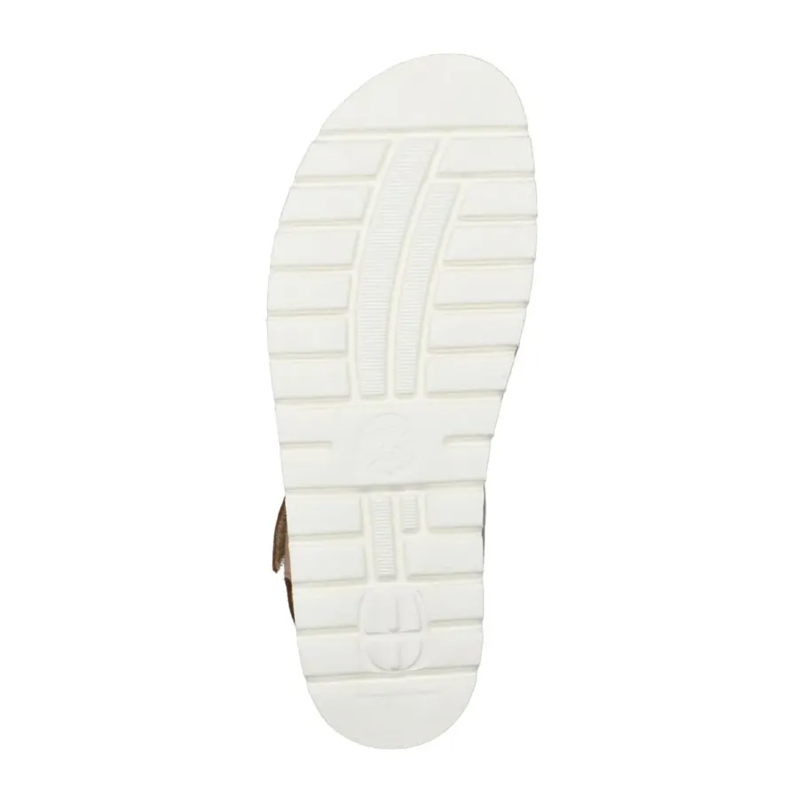 Sandalias de mujer Mobils de Mephisto THINA en piel color camel