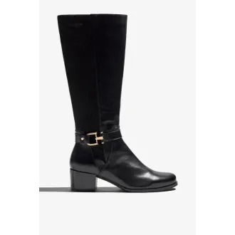 Botas Negras con trasera elástica. Modelo Jolene-35 Regarde Le Ciel.