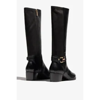Botas Negras con trasera elástica. Modelo Jolene-35 Regarde Le Ciel.