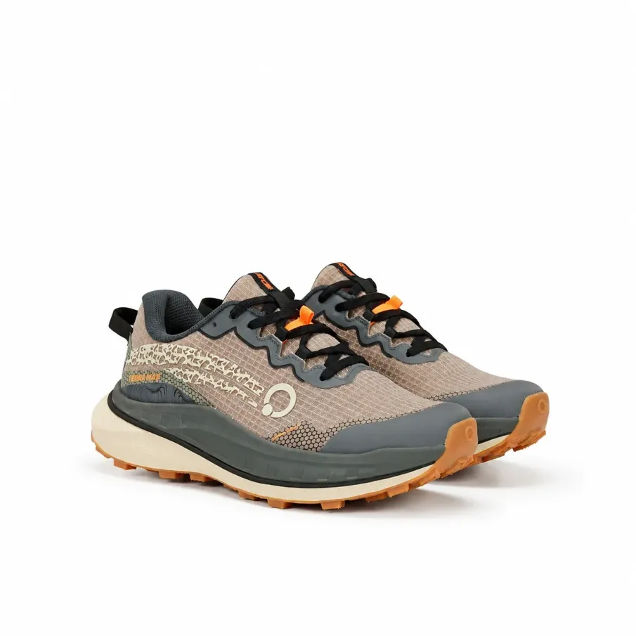 Zapatilla trail hombre ATOM Terra Max AT179 Stone vista lateral