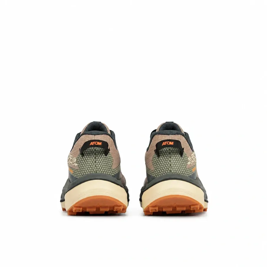Zapatilla trail hombre ATOM Terra Max AT179 Stone vista lateral
