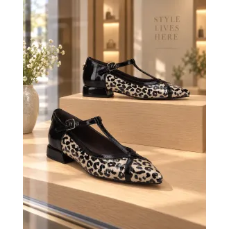 Bailarina leopardo negra
