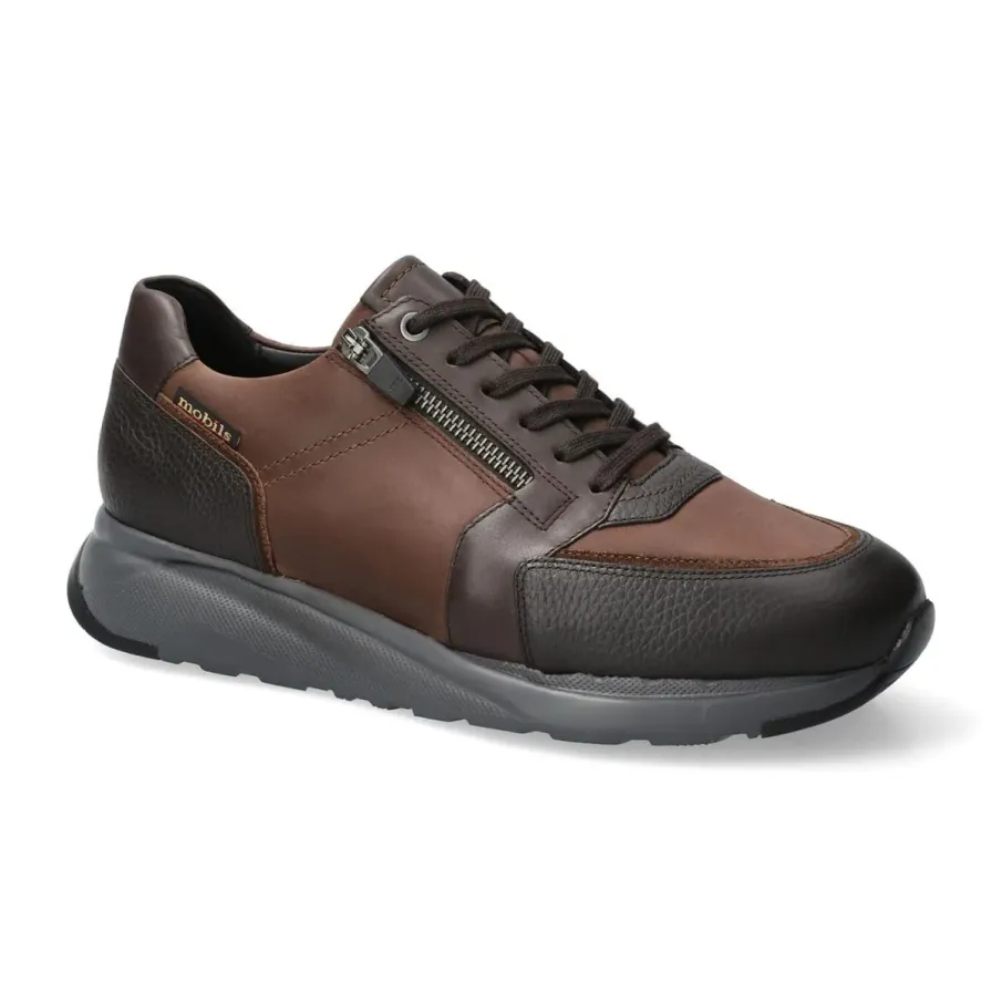 Mobils Isaac Marrón Hombre | Ancho H y Plantilla Extraíble
