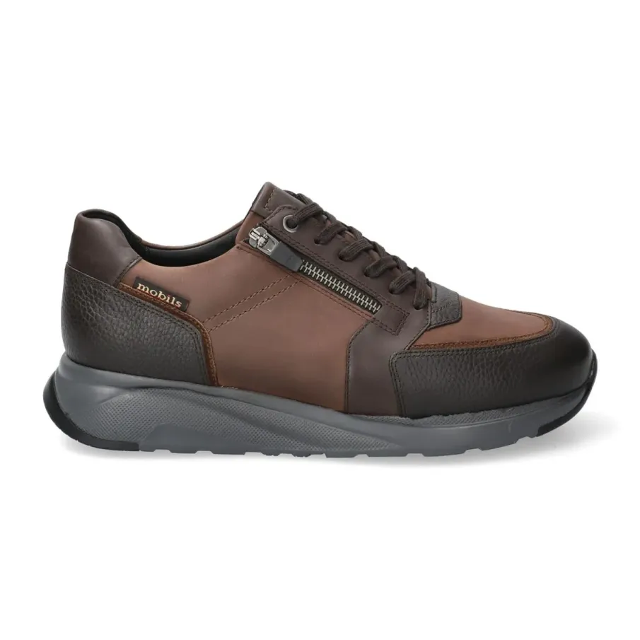 Mobils Isaac Marrón Hombre | Ancho H y Plantilla Extraíble