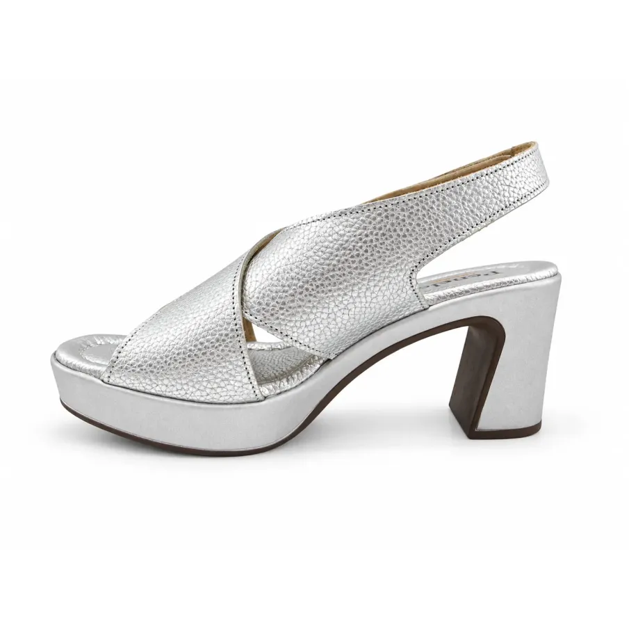 SANDALIAS DE PENELOPE COLLECTION PLATA