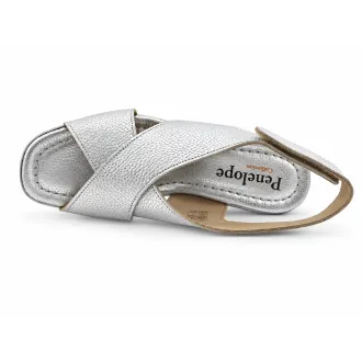 SANDALIAS DE PENELOPE COLLECTION PLATA