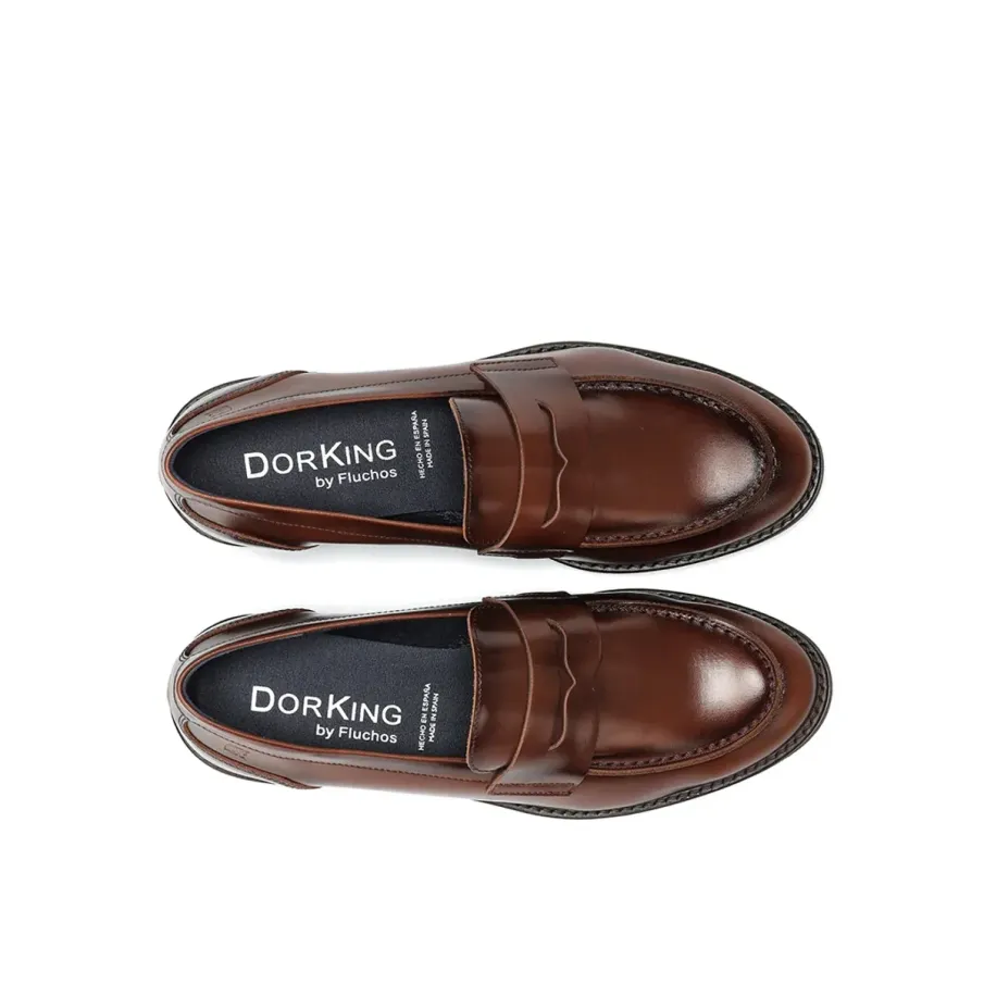 Mocasín de piel cuero para mujer | Dino Zapatos Alcoy