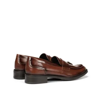 Mocasín de piel cuero para mujer | Dino Zapatos Alcoy